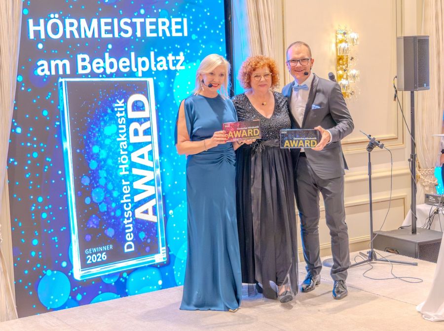 Veronika Vehr beim Deutschen Hörakustik Award 2026